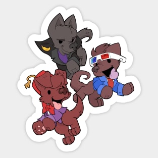 Doctor Pup - 9, 10 and 11 Sticker